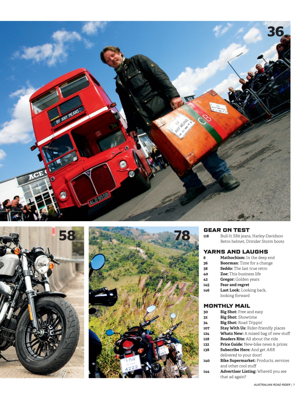 Australian Road Rider Preview Pages