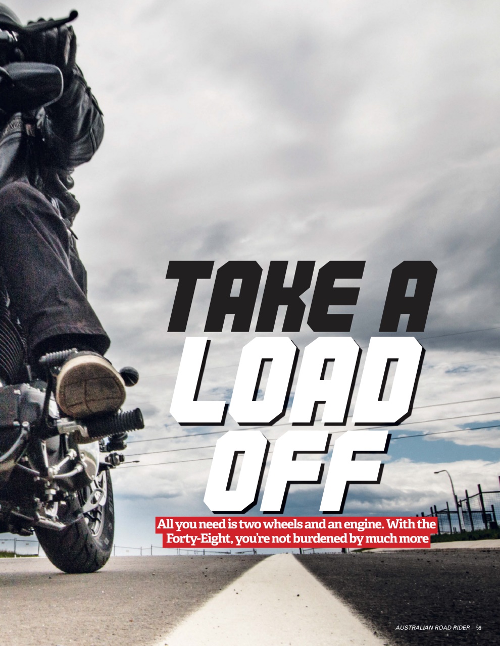 Australian Road Rider Preview Pages