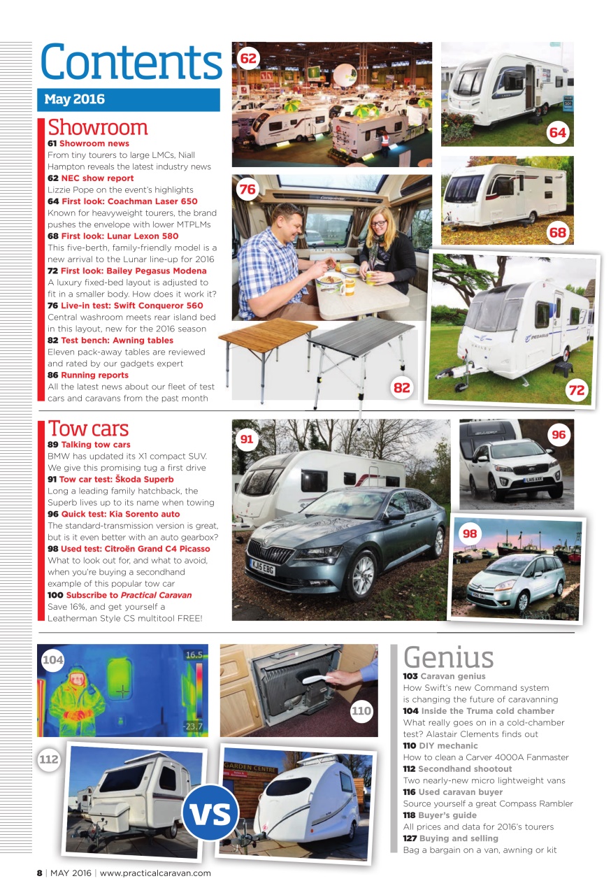 Practical Caravan Preview Pages