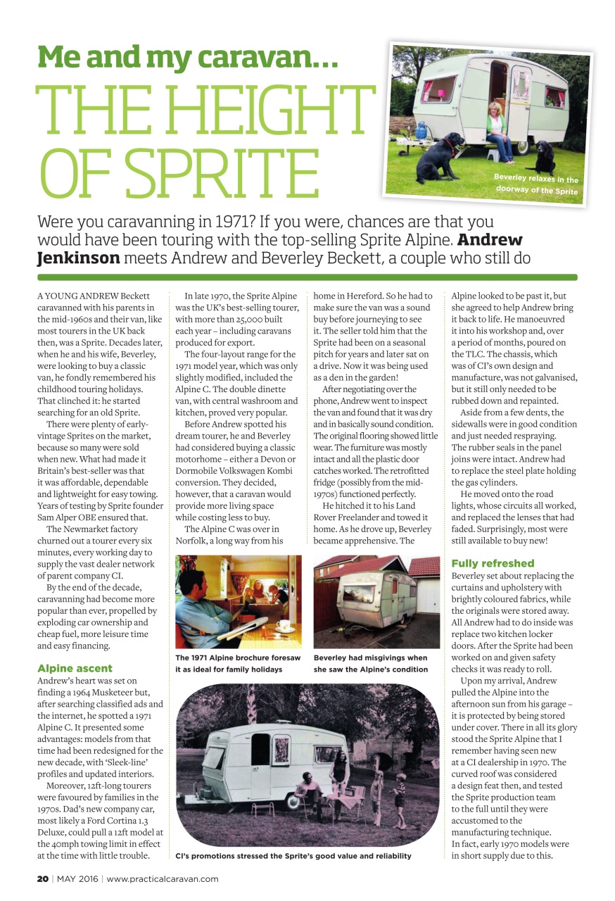 Practical Caravan Preview Pages