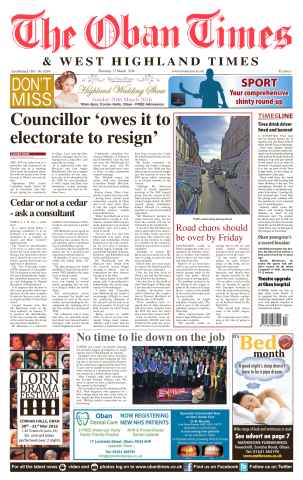 The Oban Times & Lochaber Times issue 17th March 2016