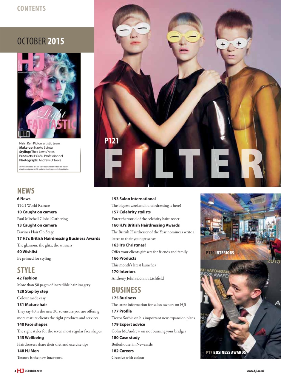 Hairdressers Journal Preview Pages