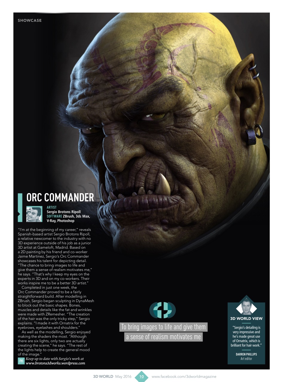 3D World Preview Pages