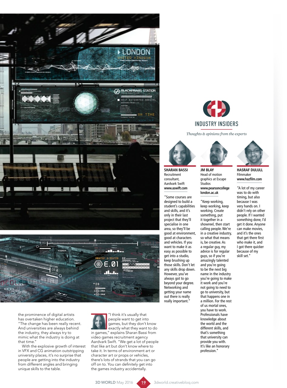 3D World Preview Pages