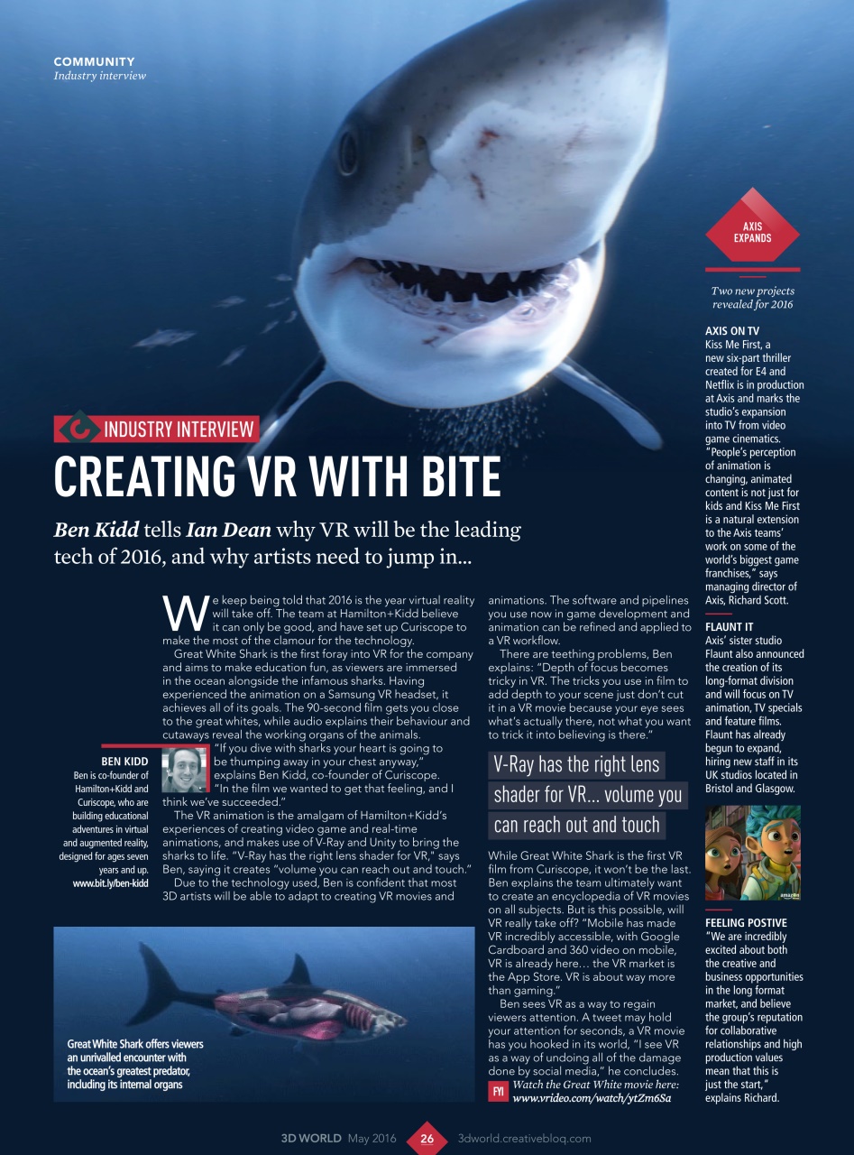 3D World Preview Pages