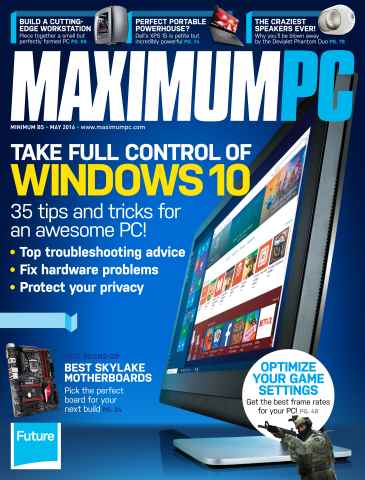 Maximum PC issue May 2016