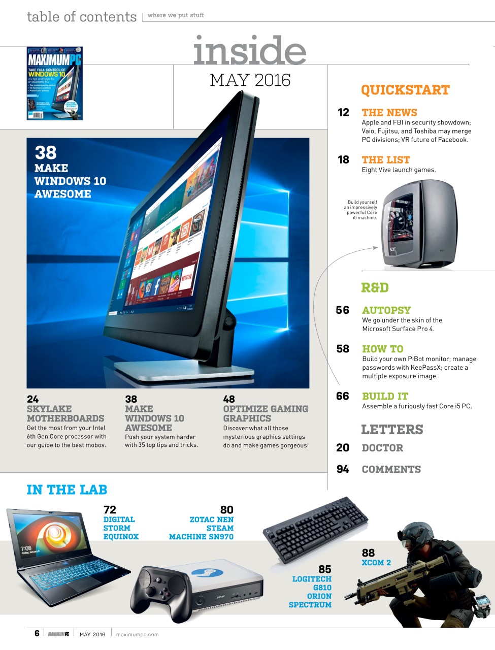 Maximum PC Preview Pages