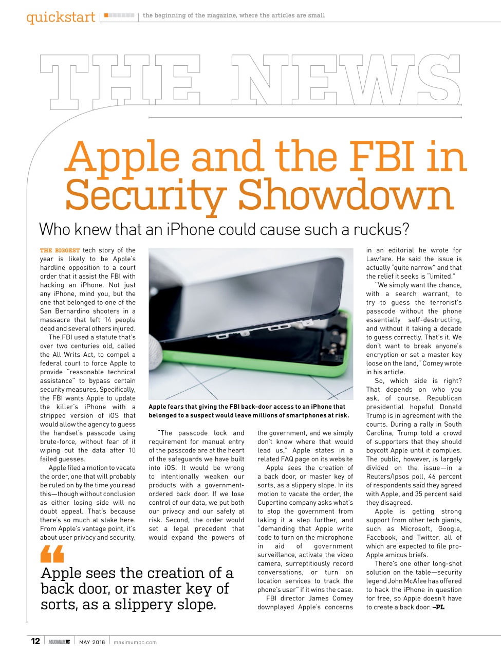 Maximum PC Preview Pages