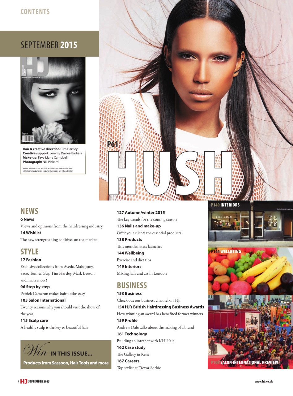 Hairdressers Journal Preview Pages