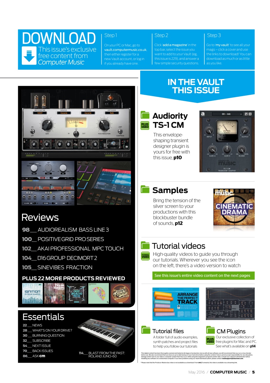 Computer Music Preview Pages