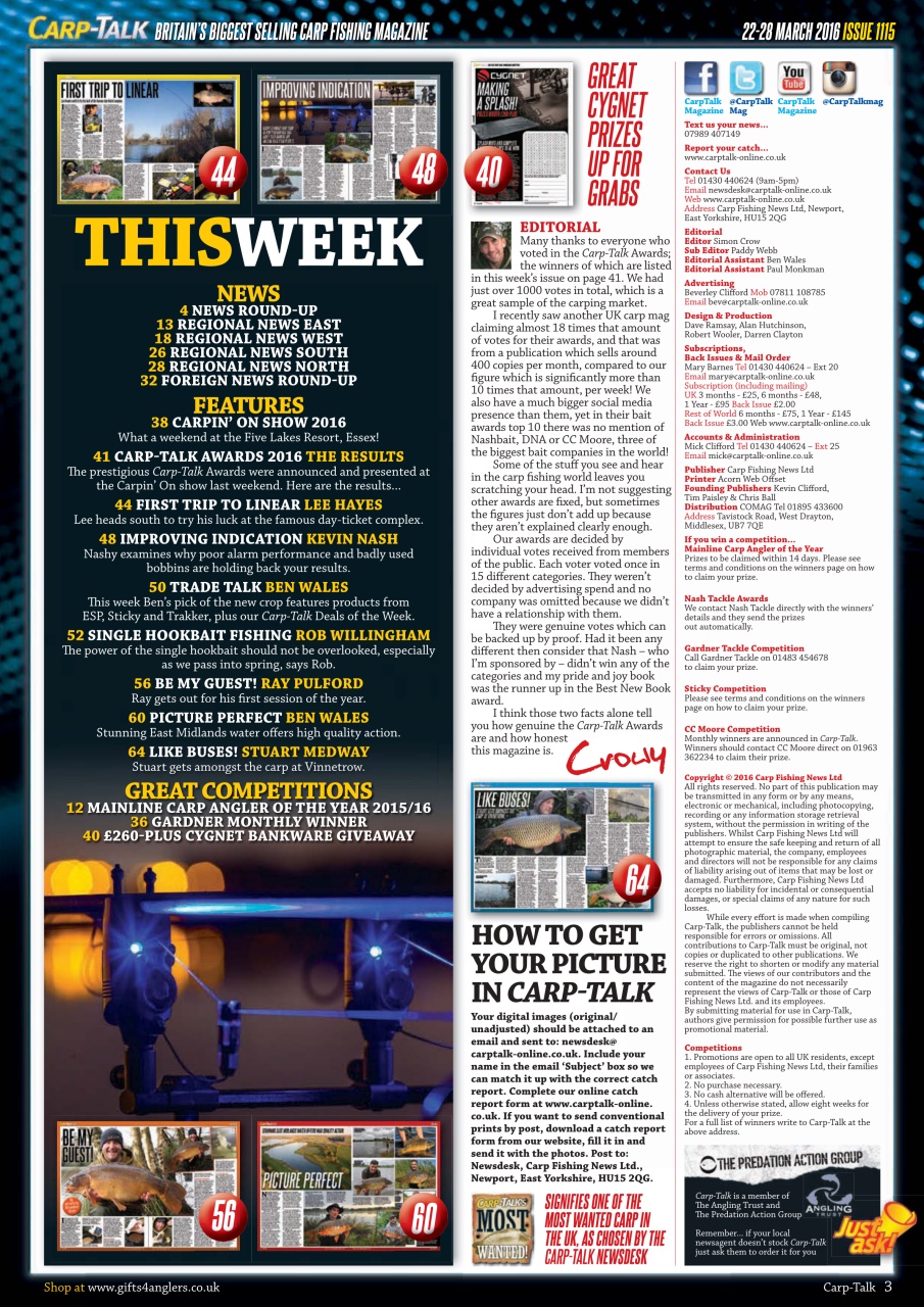 Carp-Talk Preview Pages