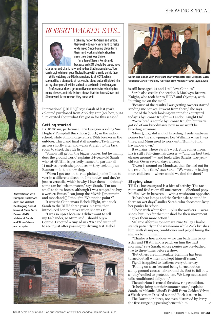 Horse & Hound Preview Pages