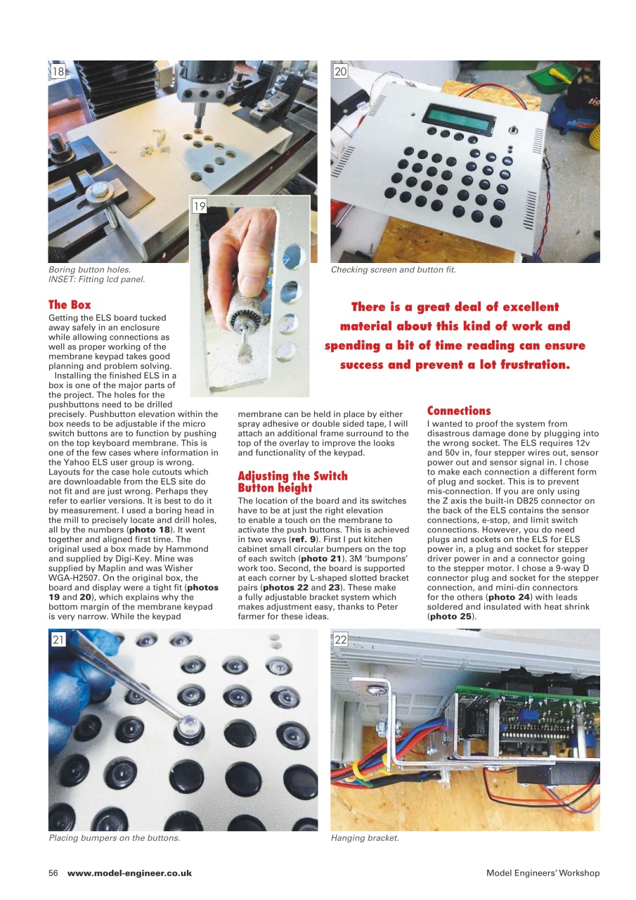 Model Engineer & Workshop Magazine Preview Pages