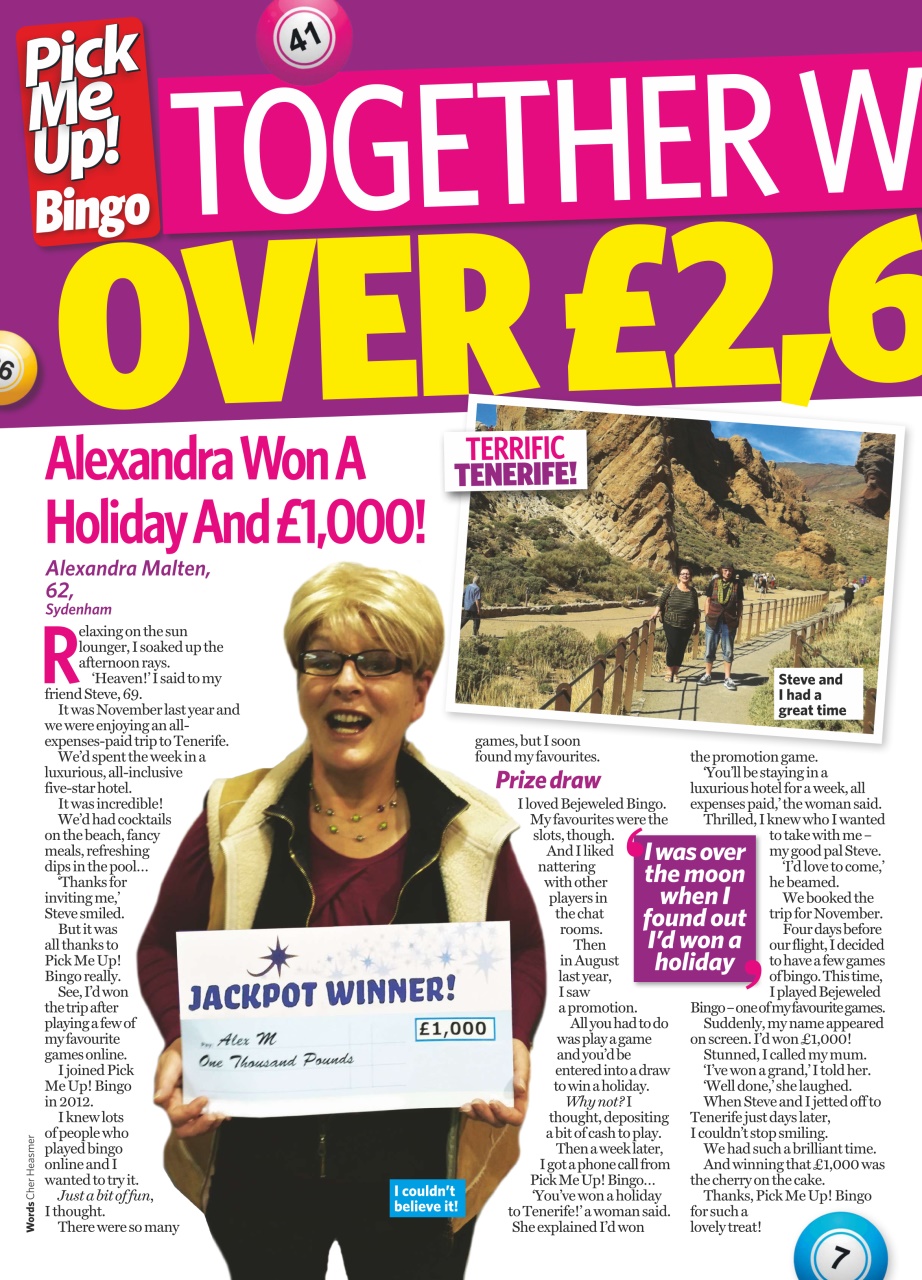 Pick Me Up Preview Pages