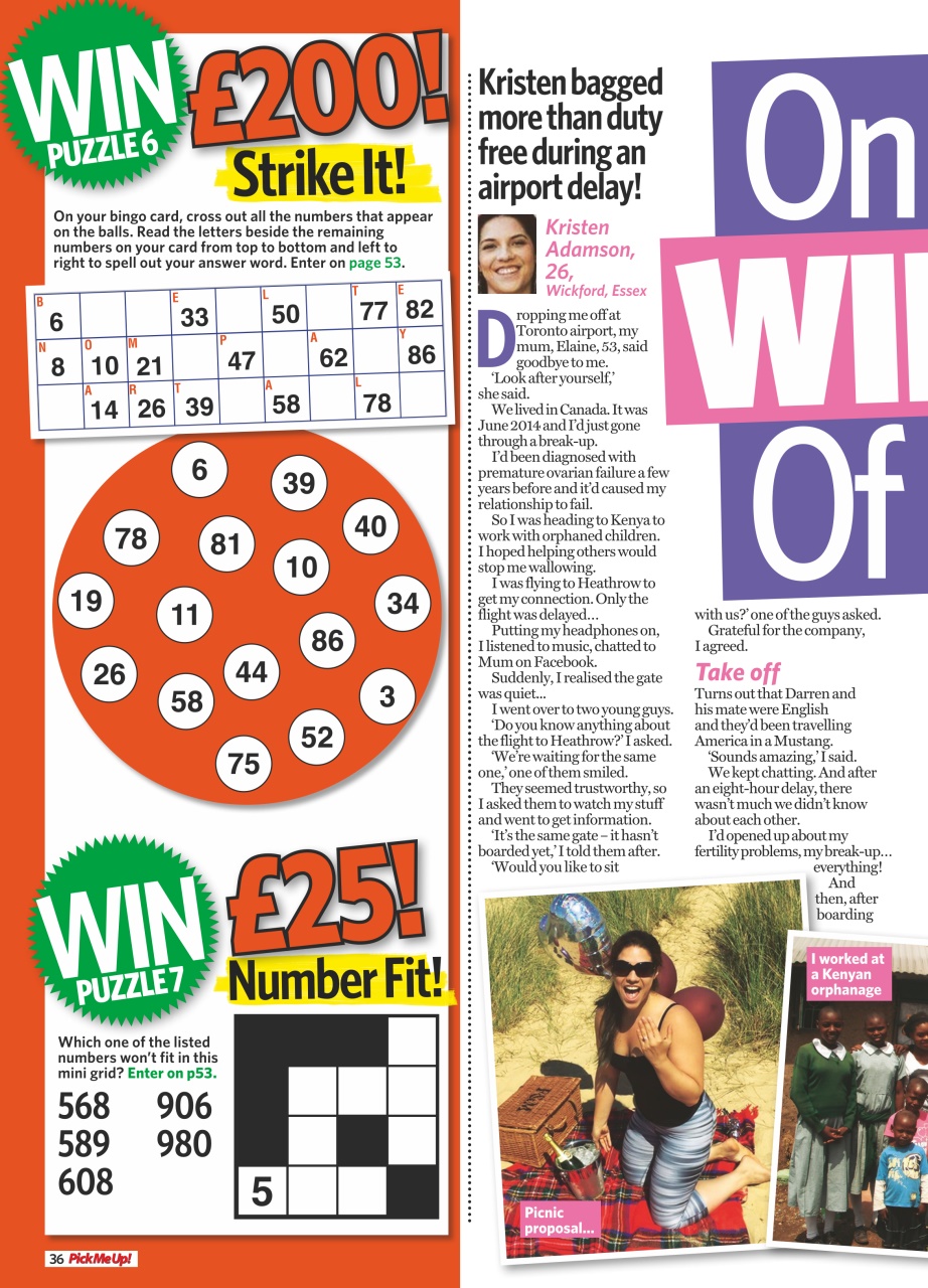 Pick Me Up Preview Pages