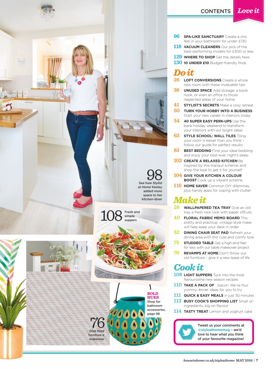 Style at Home Preview Pages