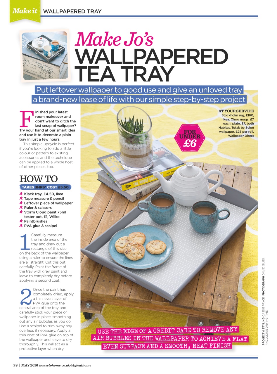 Style at Home Preview Pages