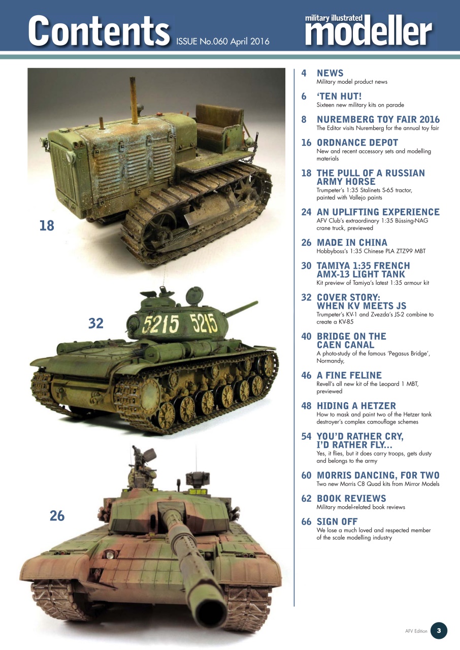 MIM: AFV Edition Preview Pages