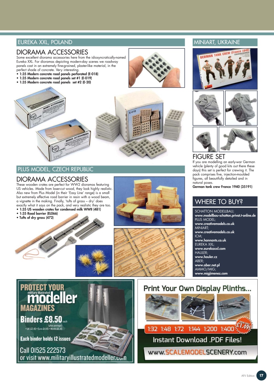 MIM: AFV Edition Preview Pages