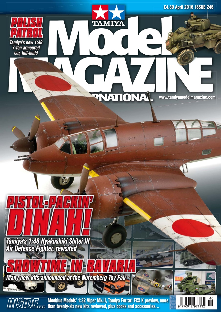 Tamiya Model Magazine Preview Pages
