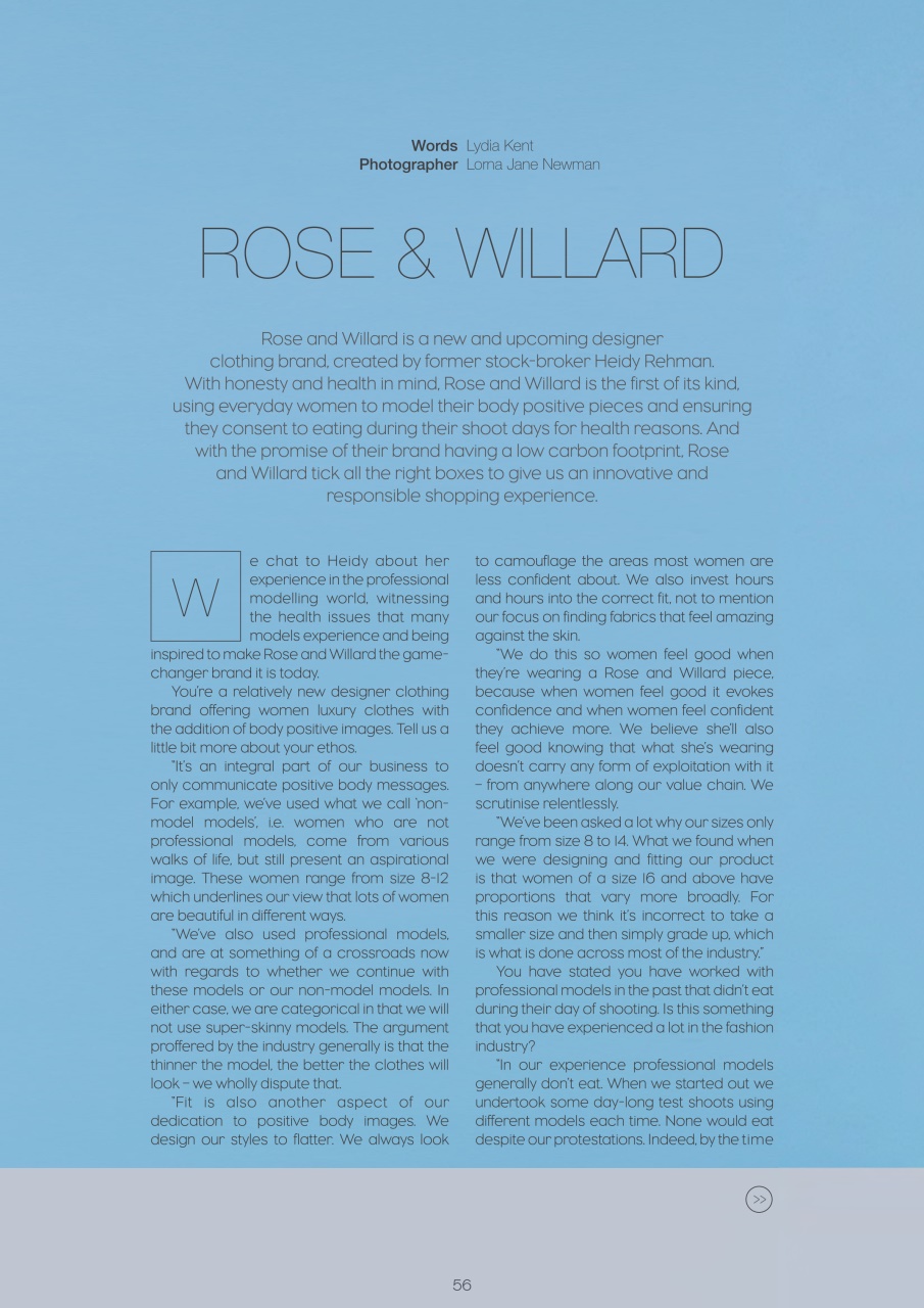 FROW Magazine Preview Pages