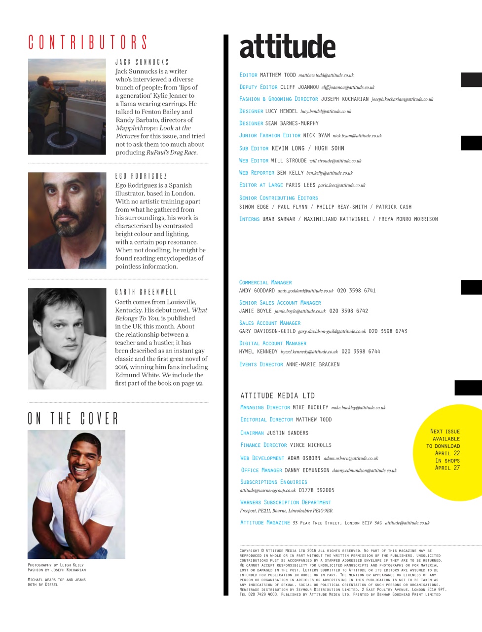 Attitude Preview Pages