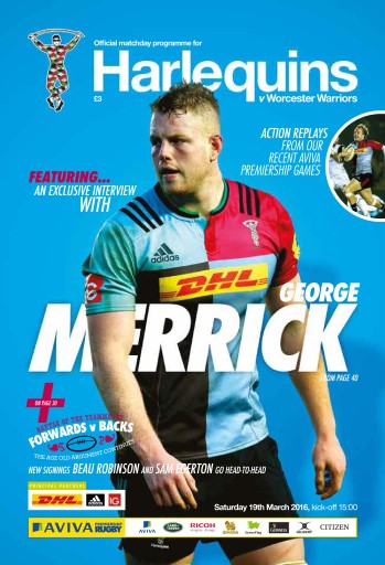 Harlequins issue 