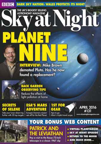 BBC Sky at Night Magazine issue April 2016