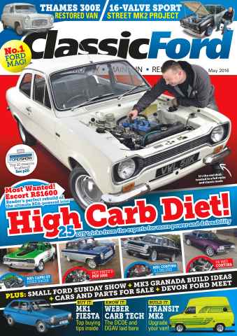 Classic Ford issue No. 237 High Carb Diet!