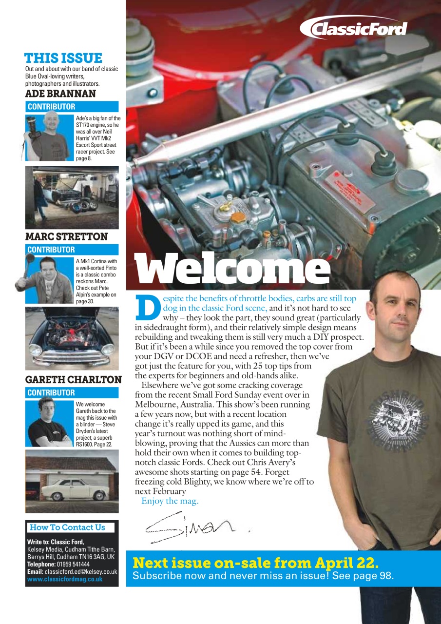 Classic Ford Preview Pages