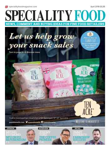 Speciality Food issue Mar/Apr 16