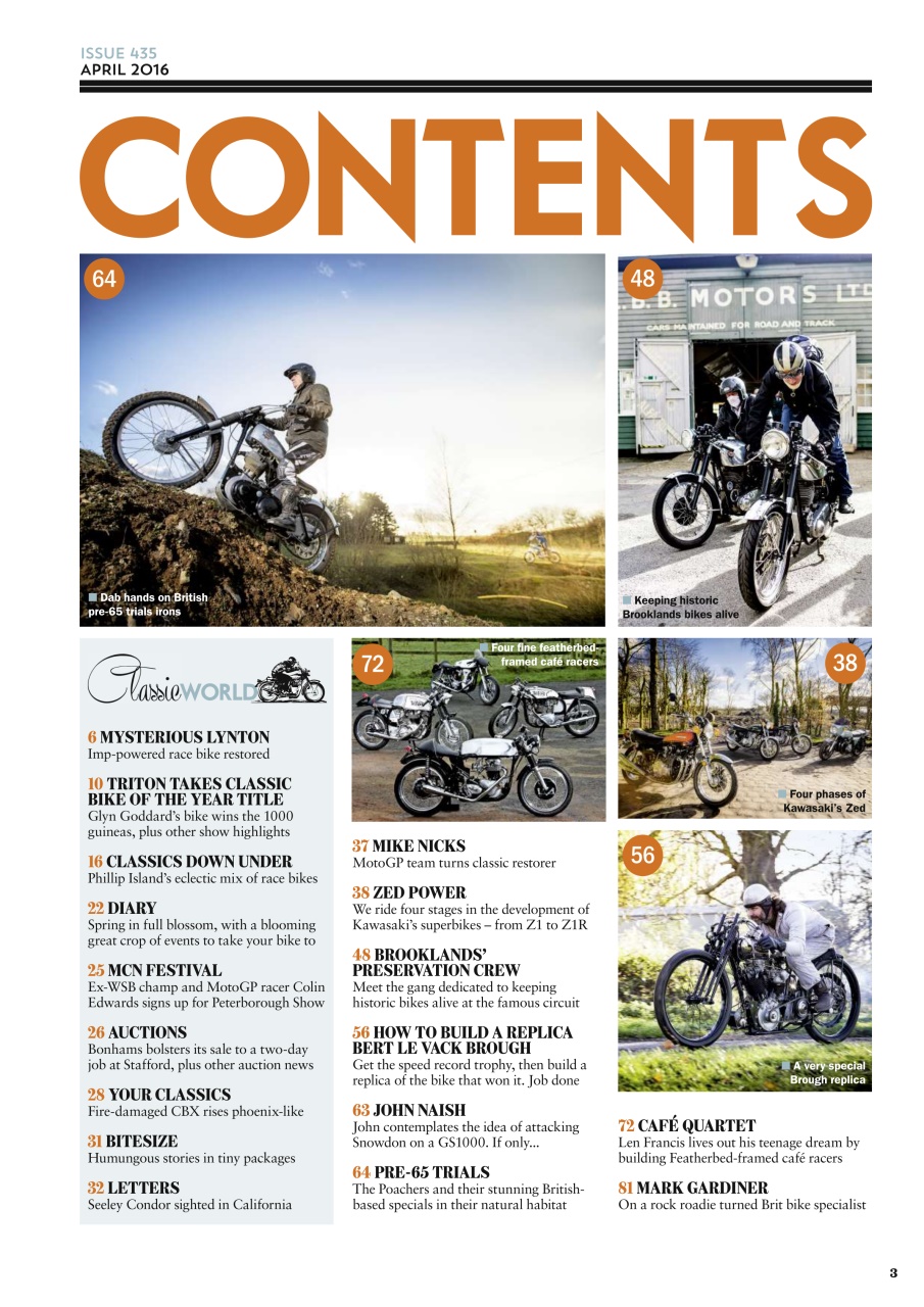 Classic Bike Preview Pages