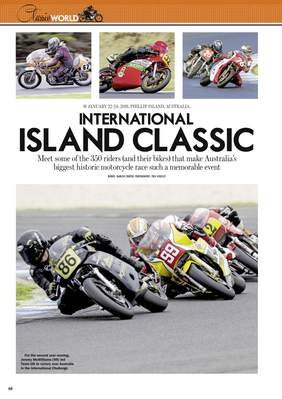 Classic Bike Preview Pages