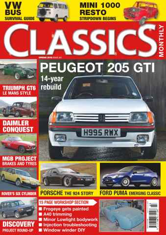 Classics World issue No. 241 Peugeot 205 GTI