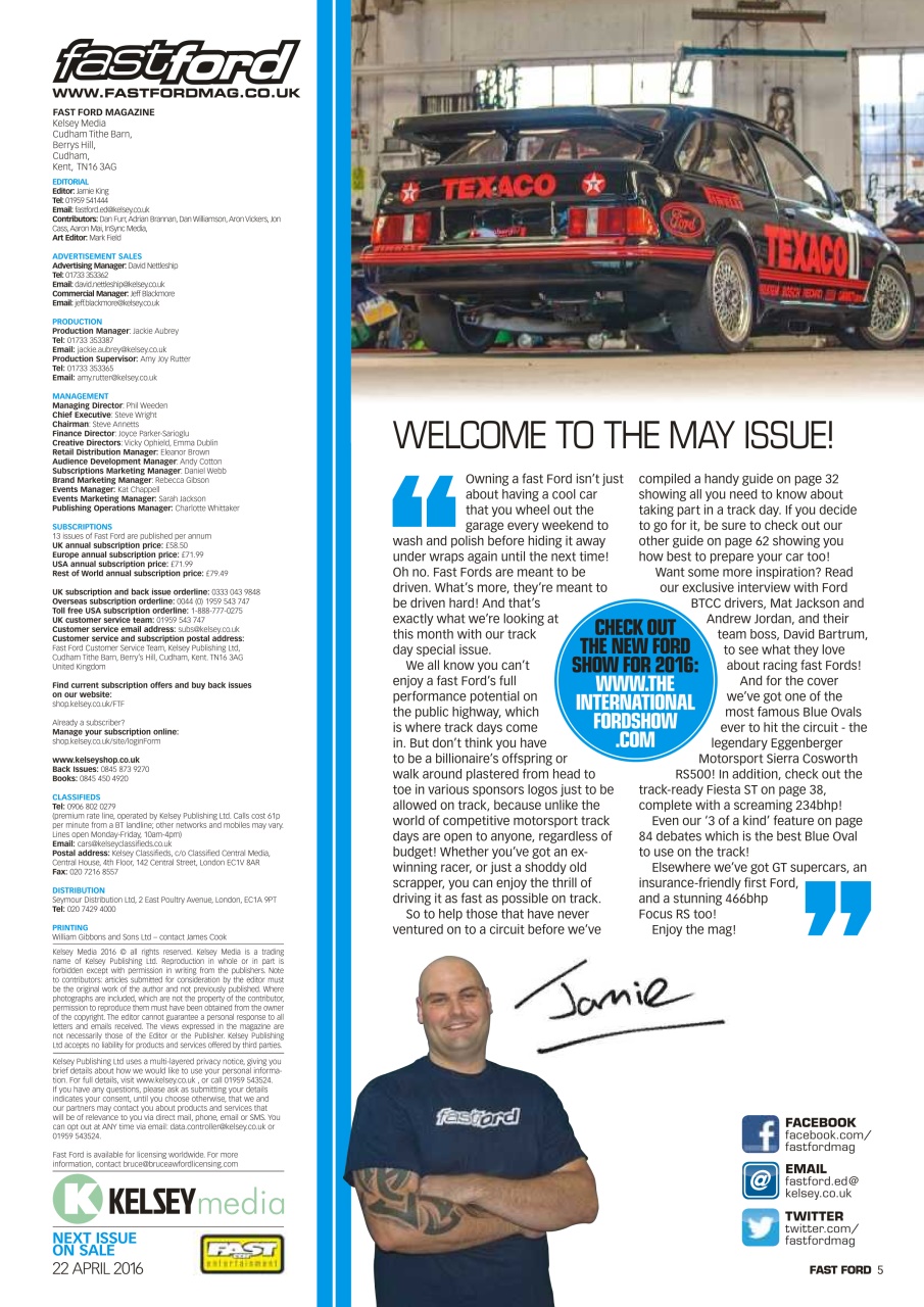 Fast Ford Preview Pages