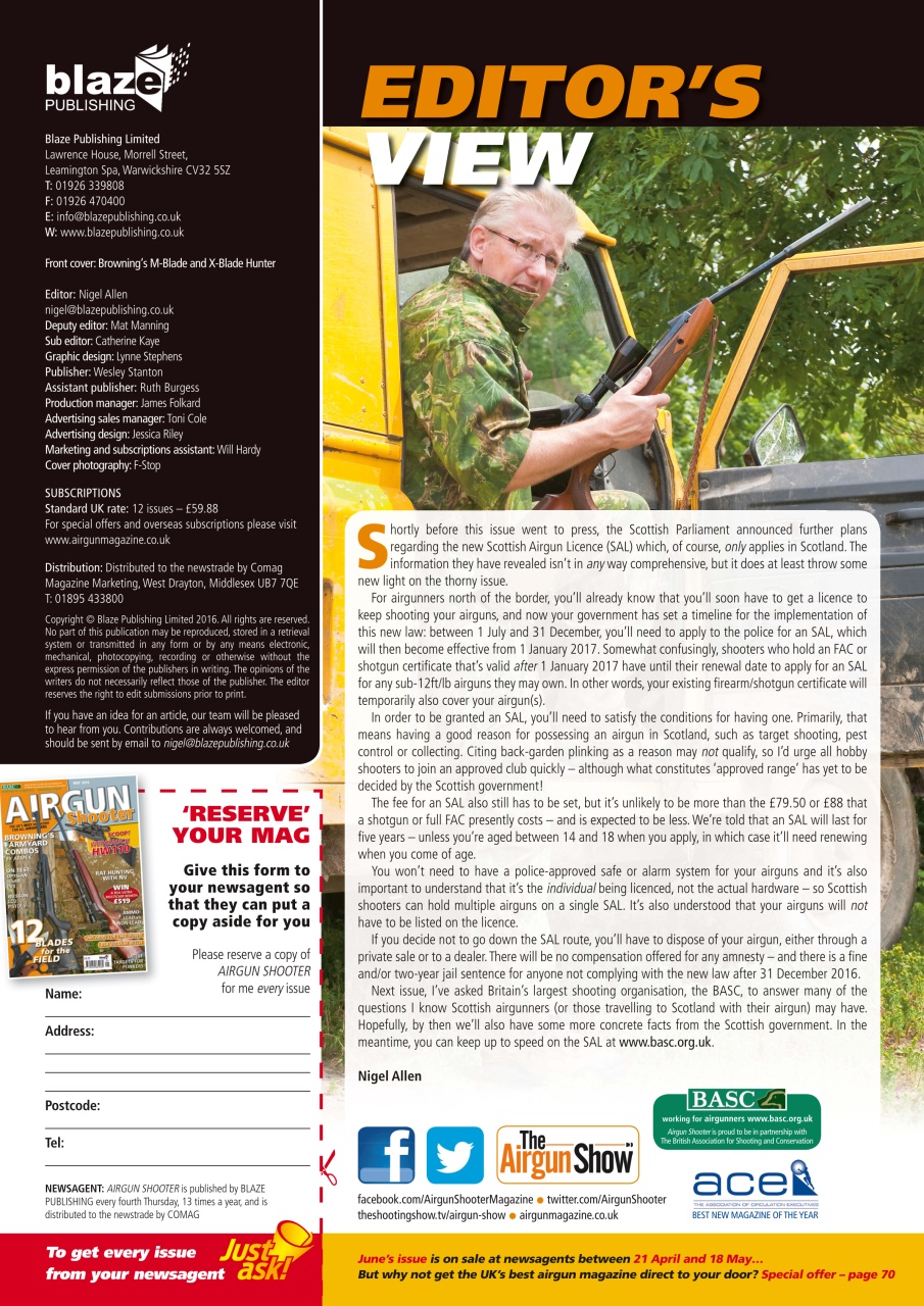 Airgun Shooter Preview Pages