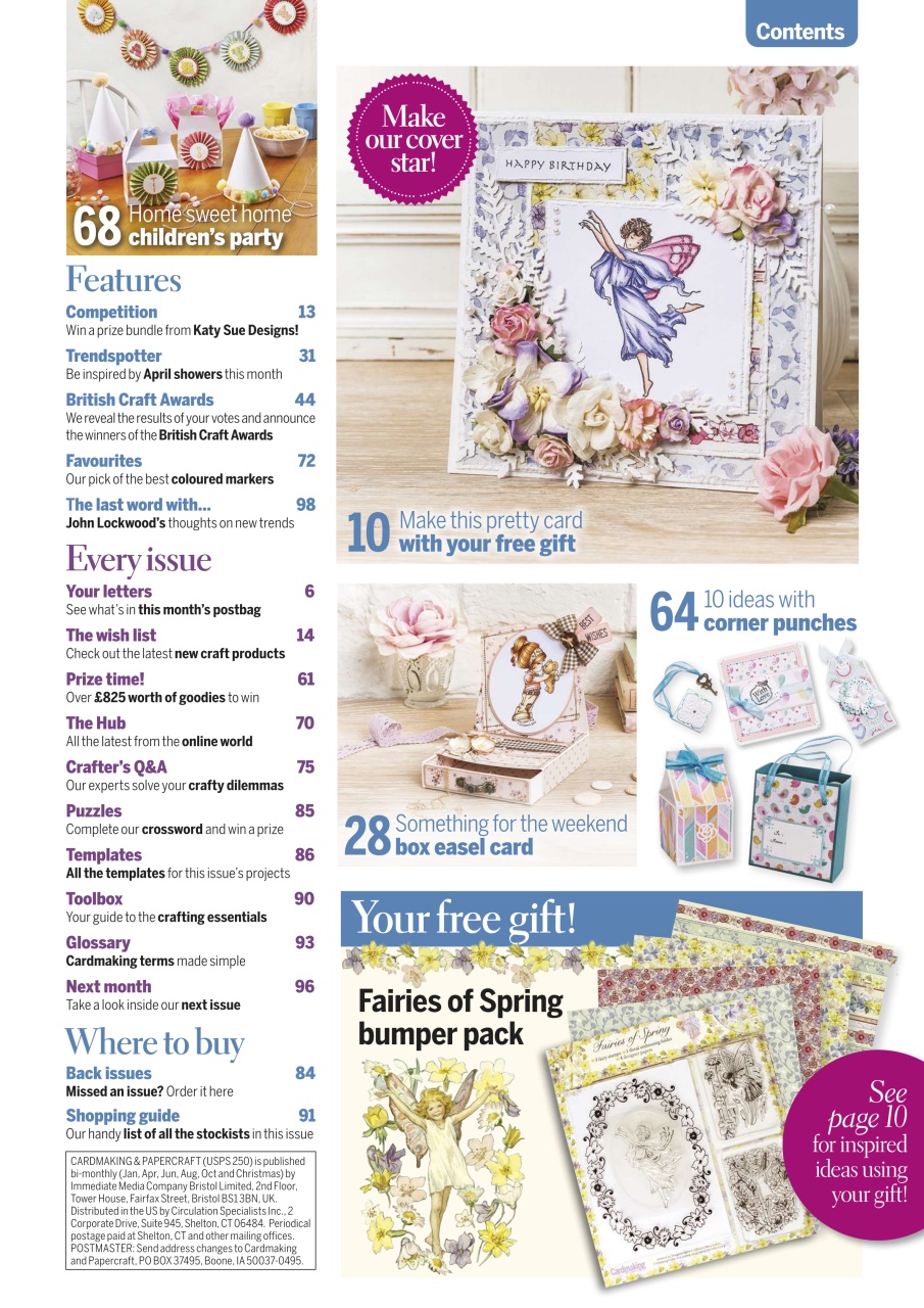 Cardmaking & Papercraft Preview Pages