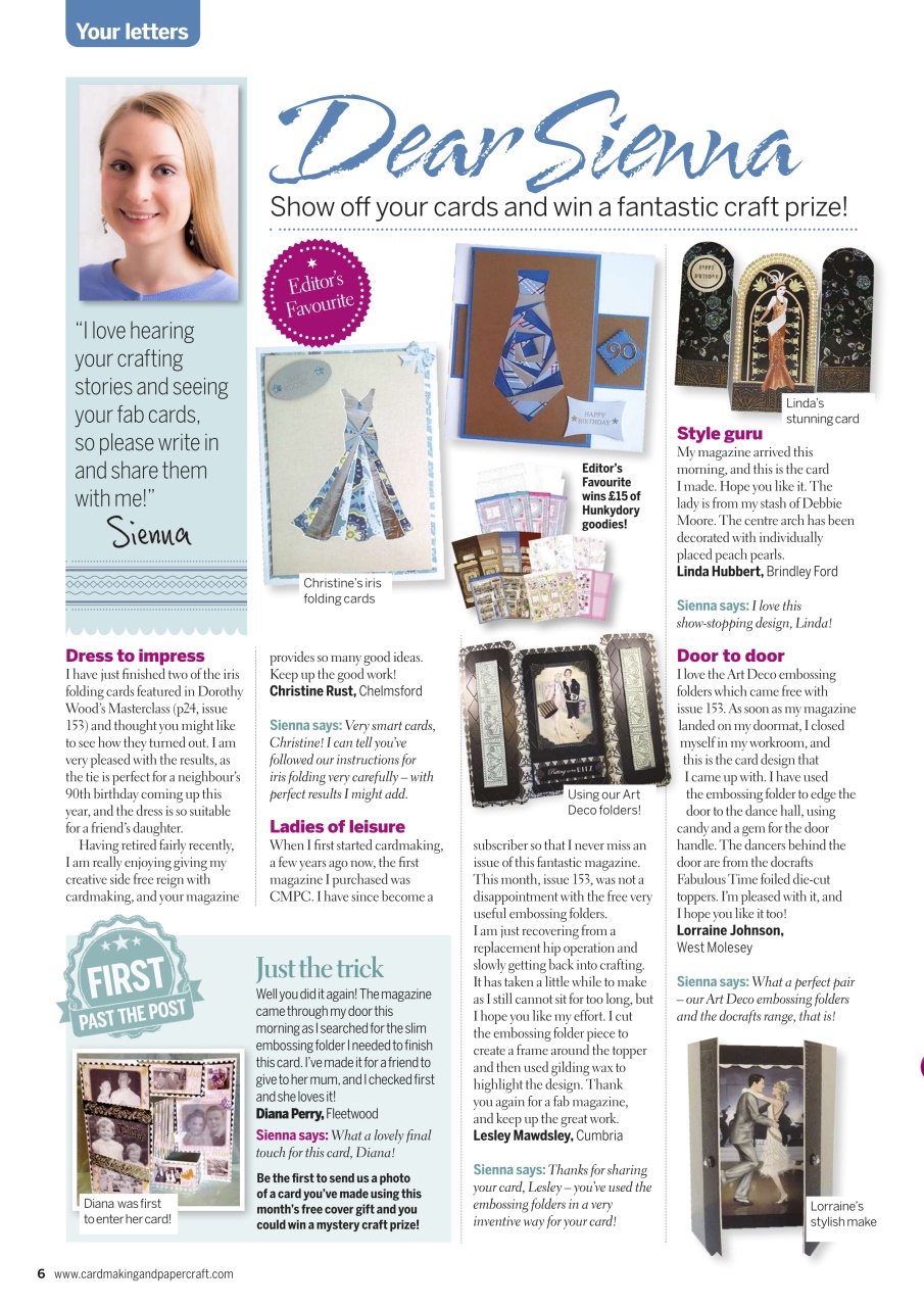 Cardmaking & Papercraft Preview Pages