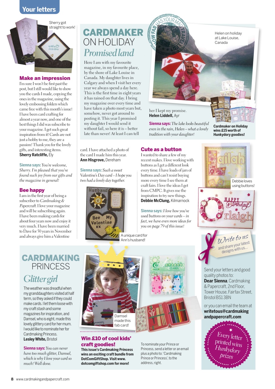 Cardmaking & Papercraft Preview Pages