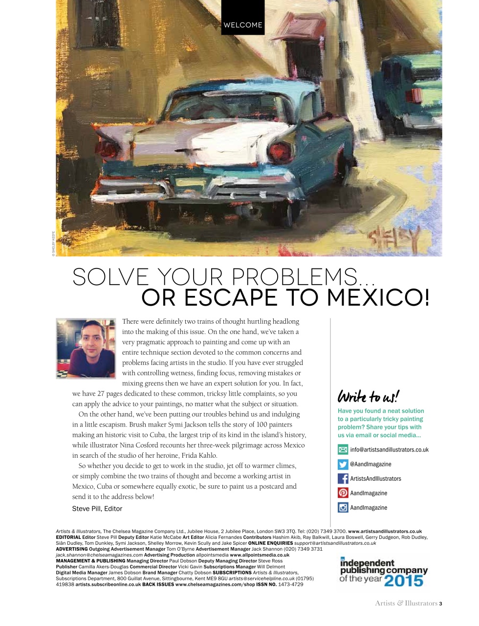 Artists & Illustrators Preview Pages