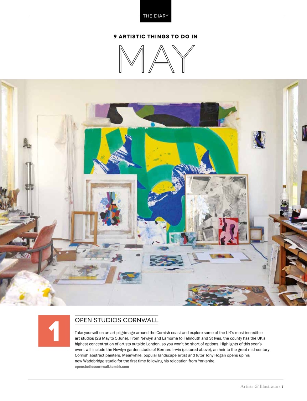 Artists & Illustrators Preview Pages