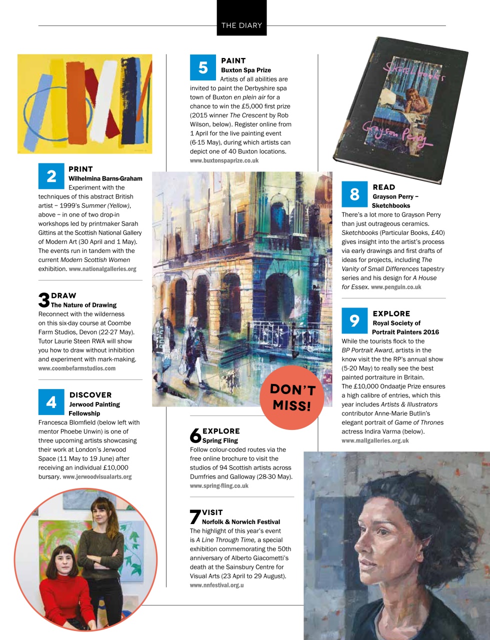 Artists & Illustrators Preview Pages