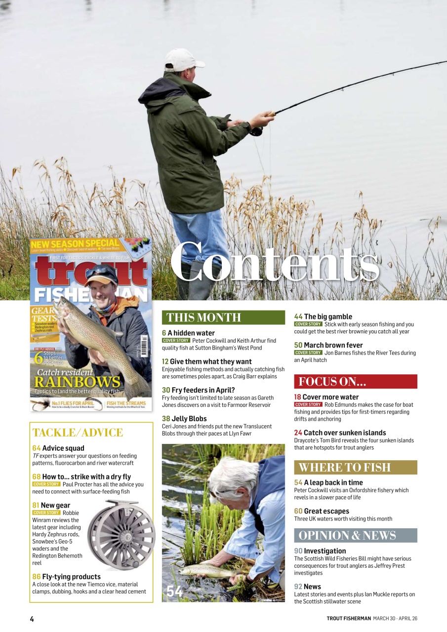Trout Fisherman Preview Pages