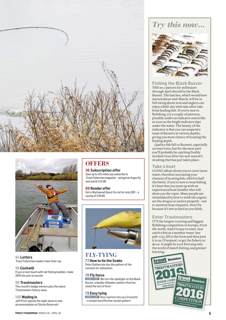 Trout Fisherman Preview Pages