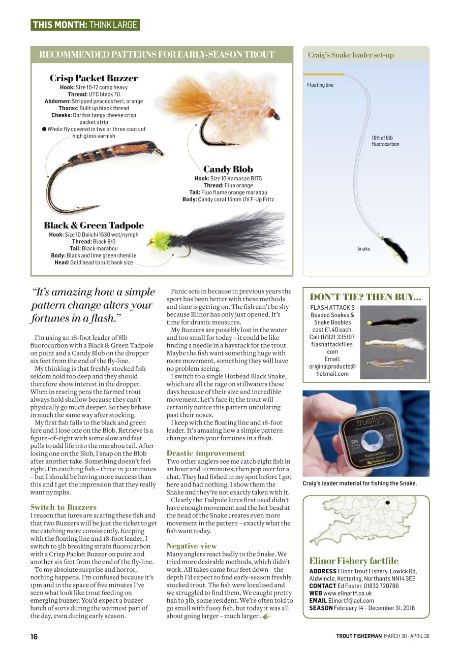 Trout Fisherman Preview Pages