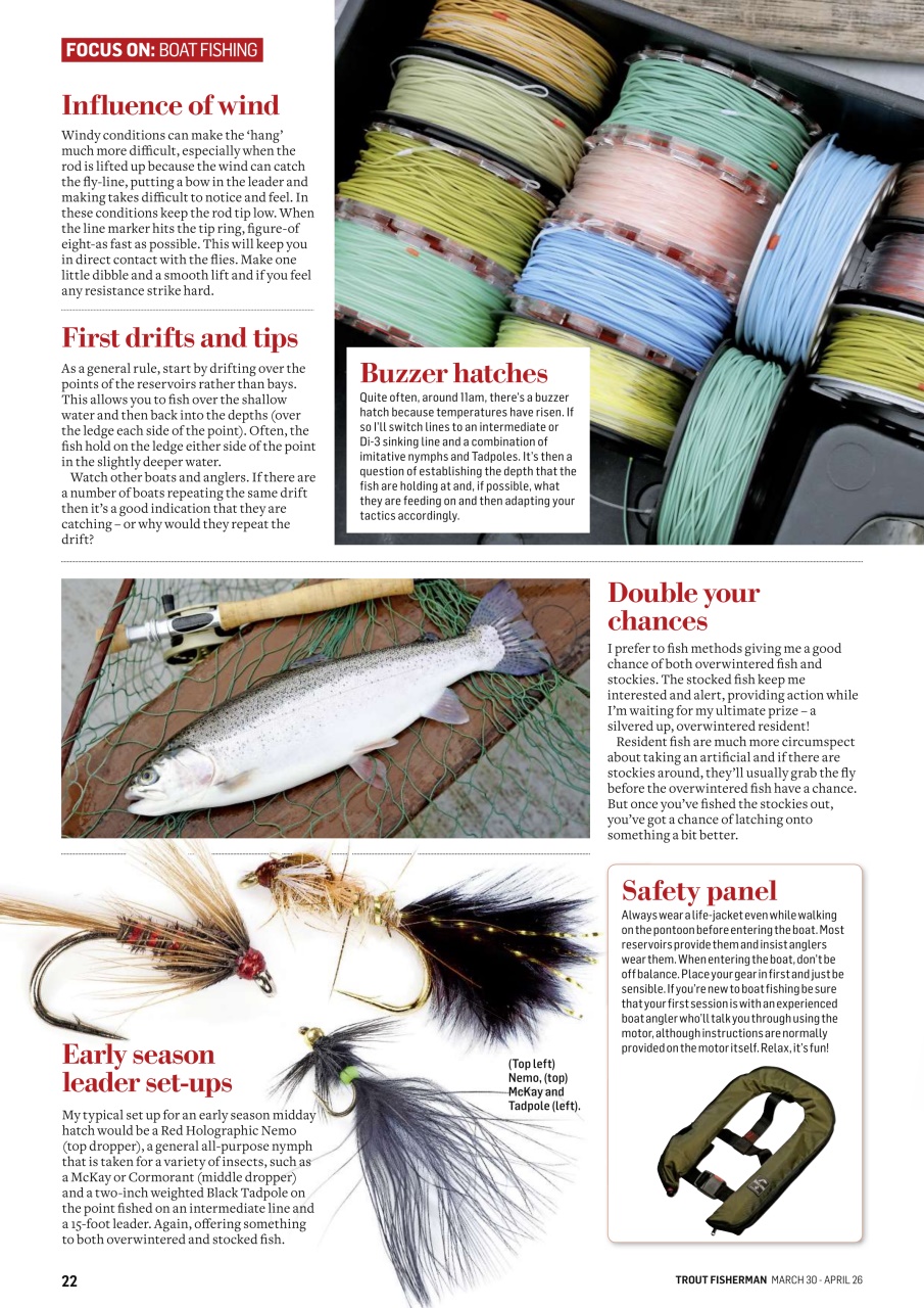 Trout Fisherman Preview Pages