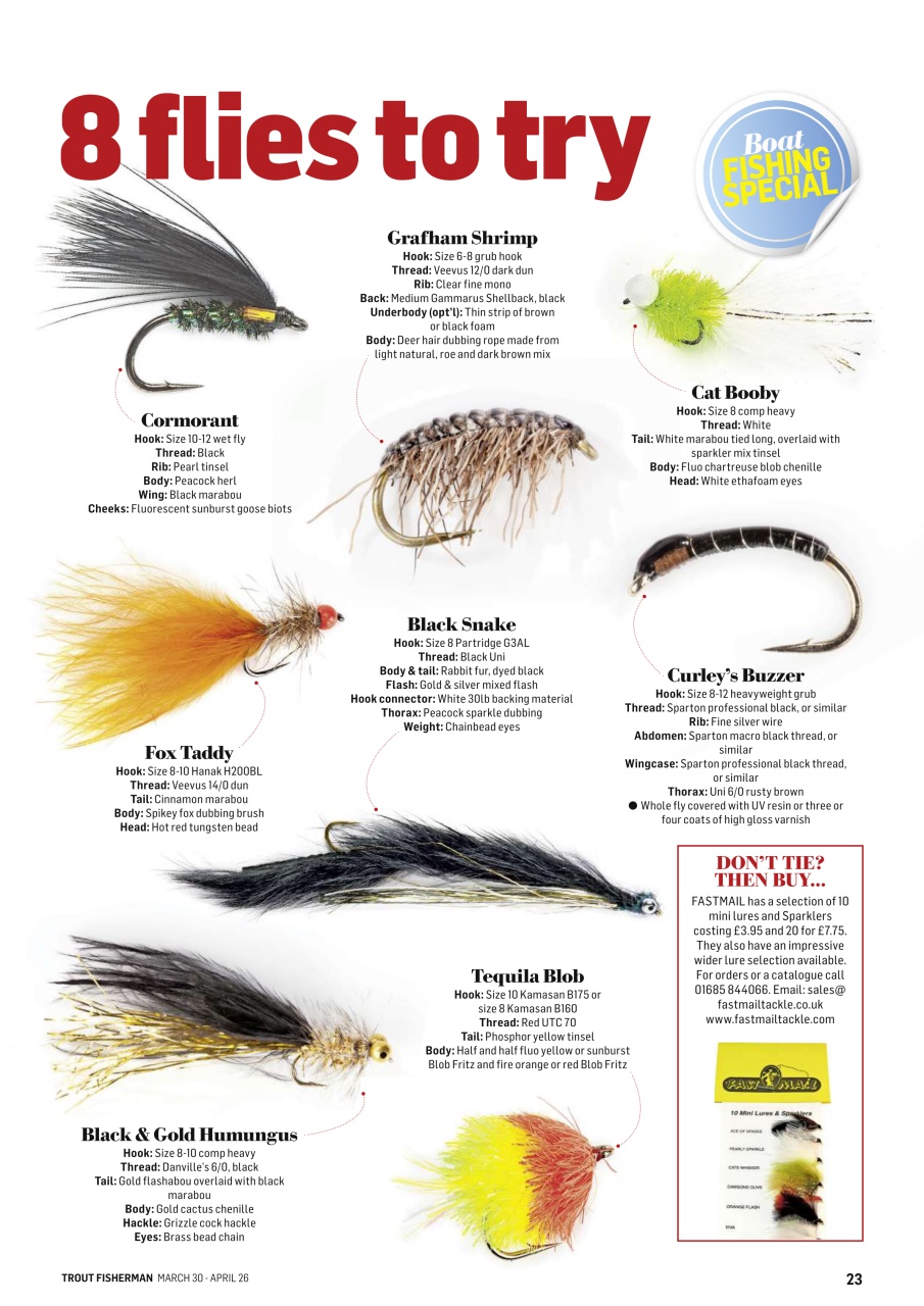 Trout Fisherman Preview Pages
