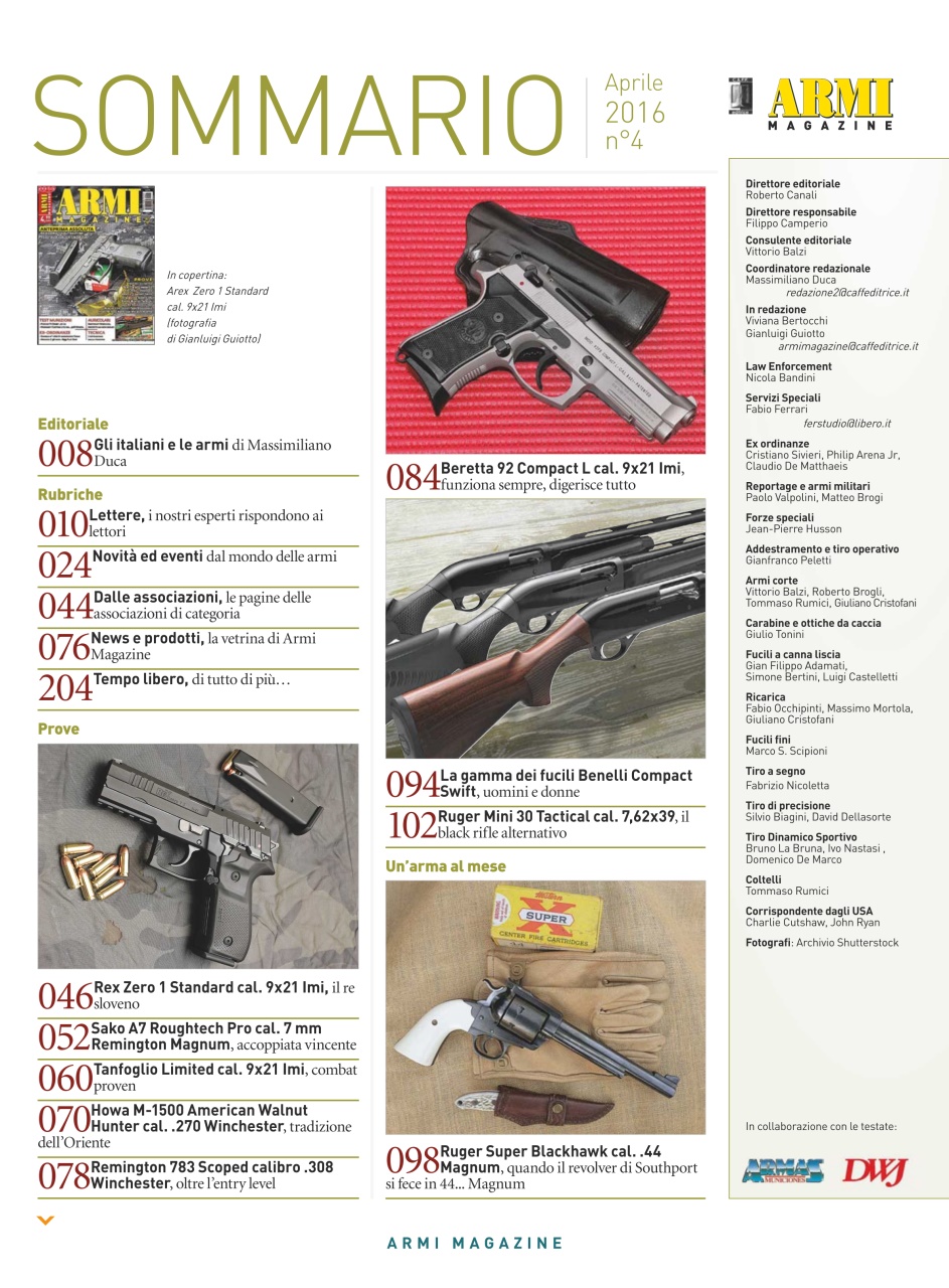 ARMI MAGAZINE Preview Pages