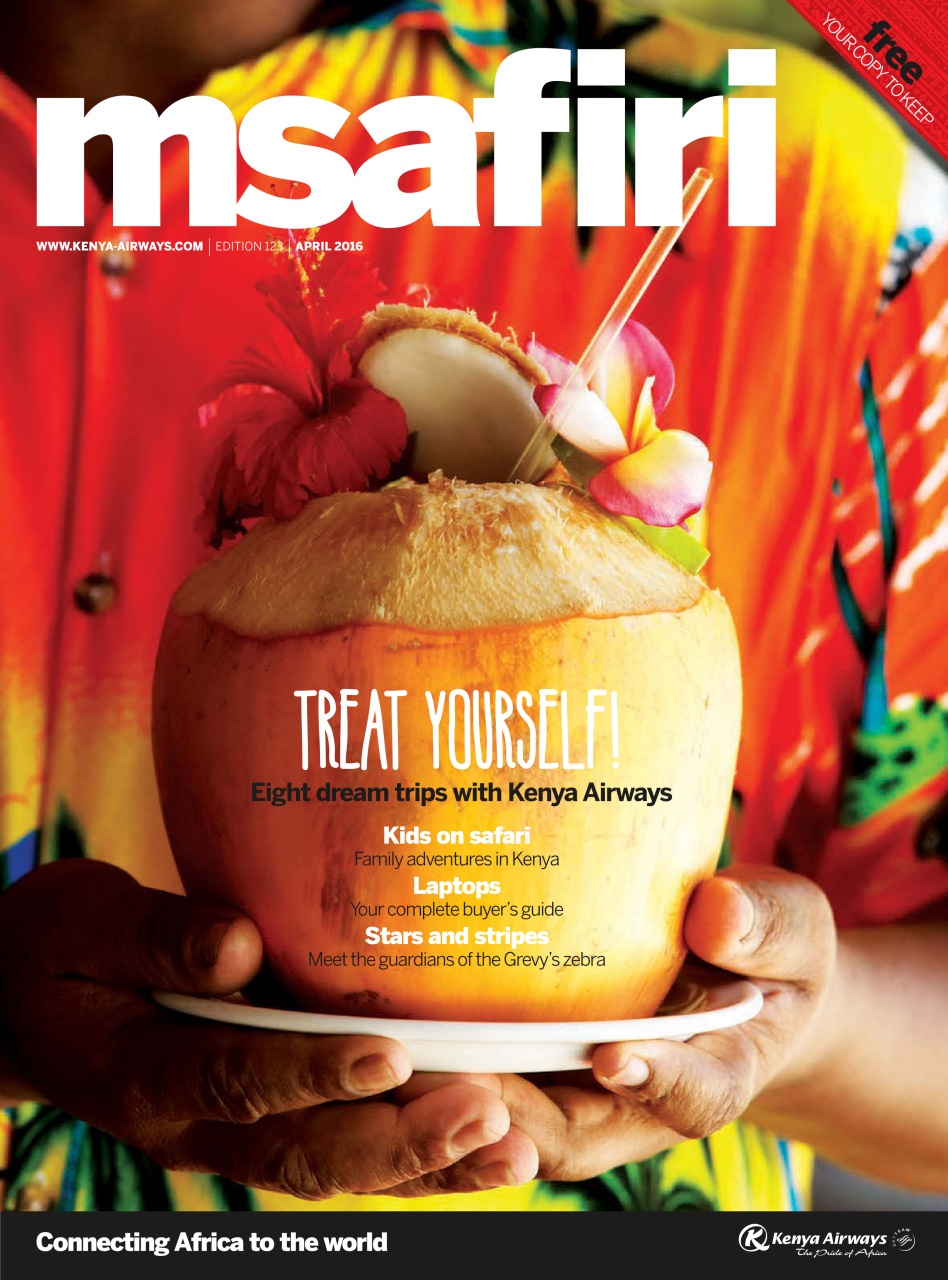 MSAFIRI – Kenya Airways Inflight Preview Pages