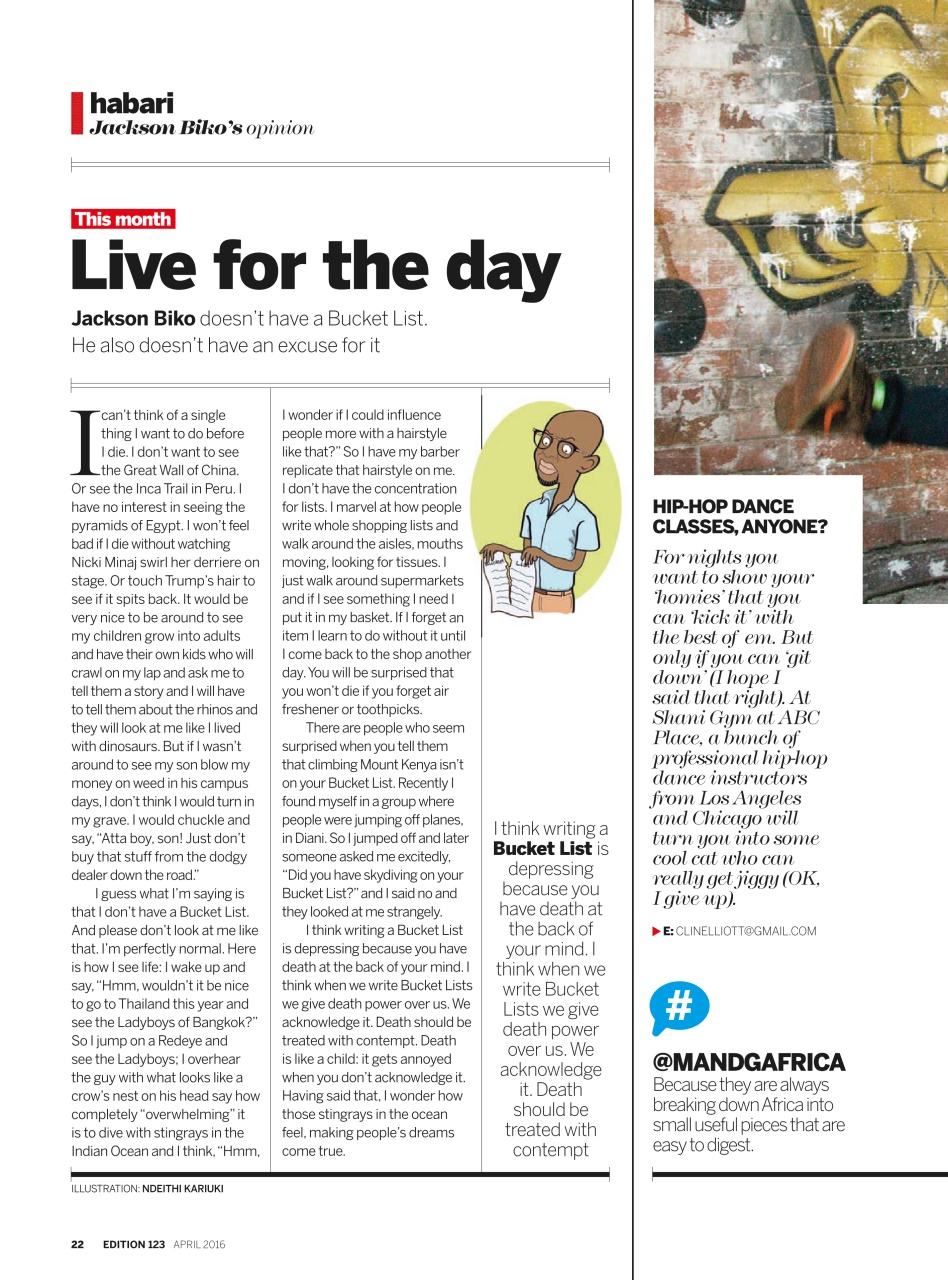 MSAFIRI – Kenya Airways Inflight Preview Pages